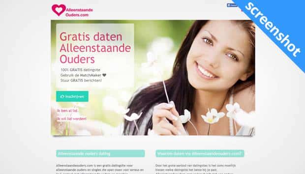 Alleenstaandeouders.com screenshot