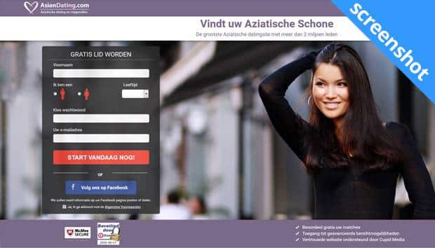 AsianDating interface screenshot