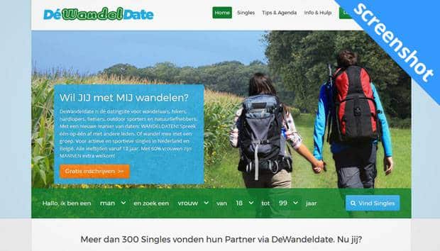 DeWandeldate screenshot