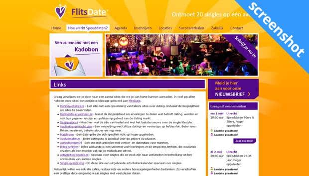 Flitsdate screenshot