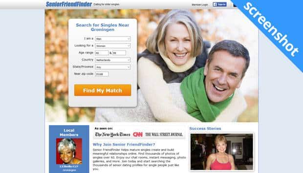 SeniorFriendFinder screenshot