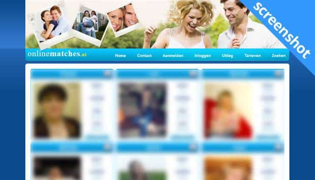 OnlineMatches.nl screenshot