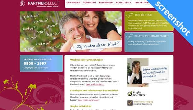 PartnerSelect screenshot