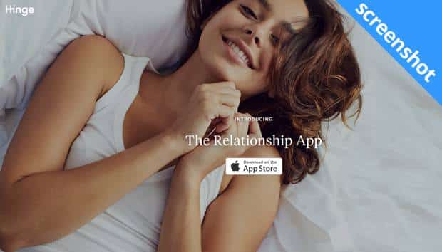 Hinge app screenshot