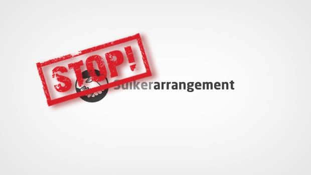 Suikerarrangement opzeggen
