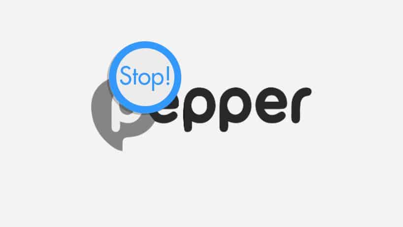 pepper opzeggen