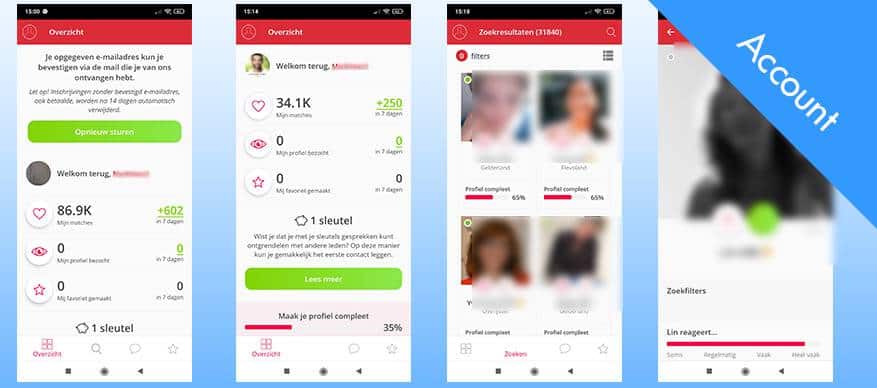 relatieplanet app account