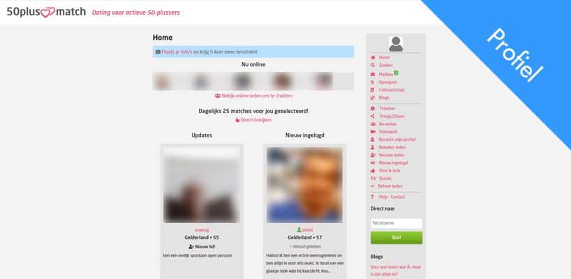50plusmatch profiel