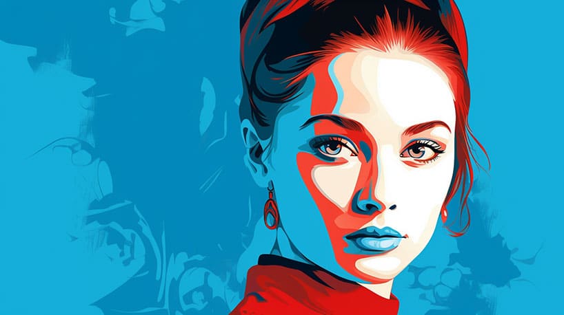 Vrouw uit het Oostblok