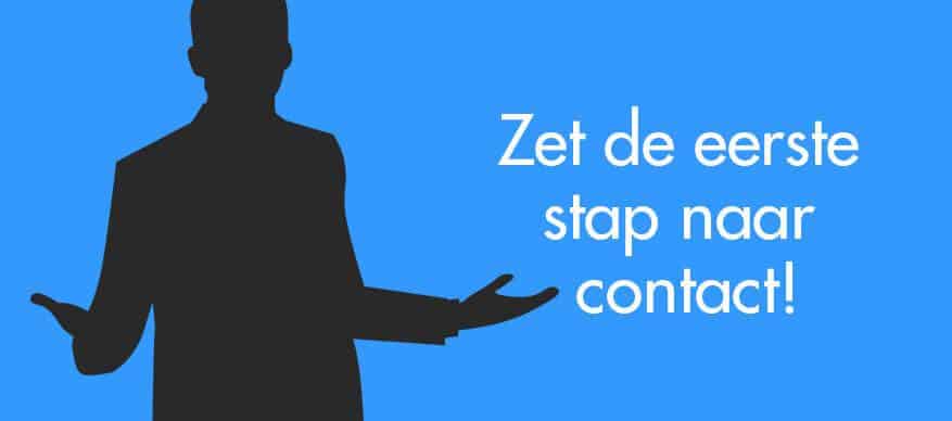 eerste stap contact