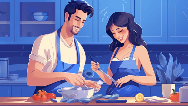 liefde gaat door de maag