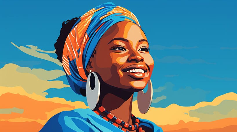 Keniaanse vrouw – natuurlijke schoonheid en culturele trots