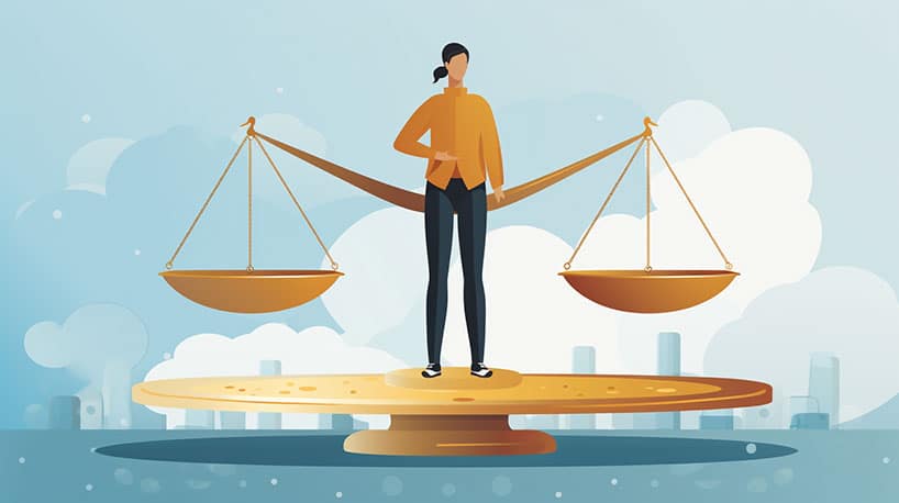 Werk en privé scheiden