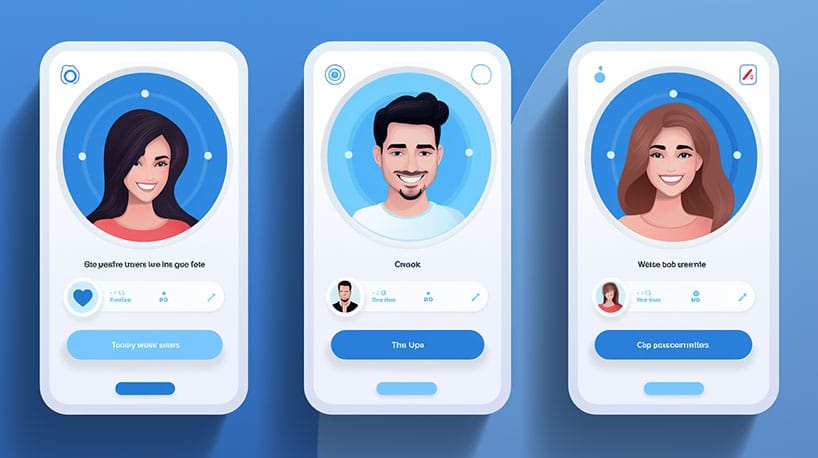 trio via online dating