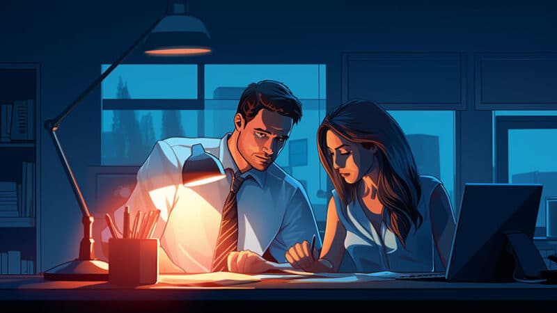 vreemdgaan met een collega