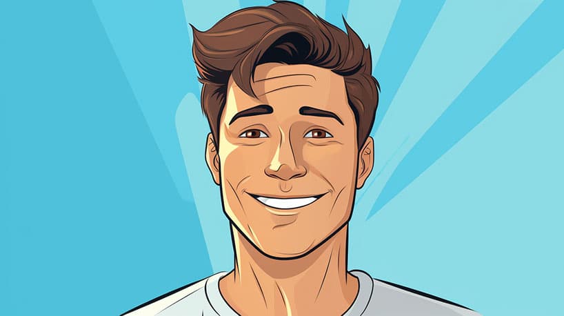 eenvoudige, oprechte glimlach en begroeting aan aan iemand die ze willen benaderen