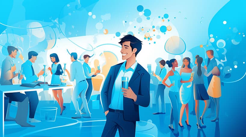 persoon alleen op stap