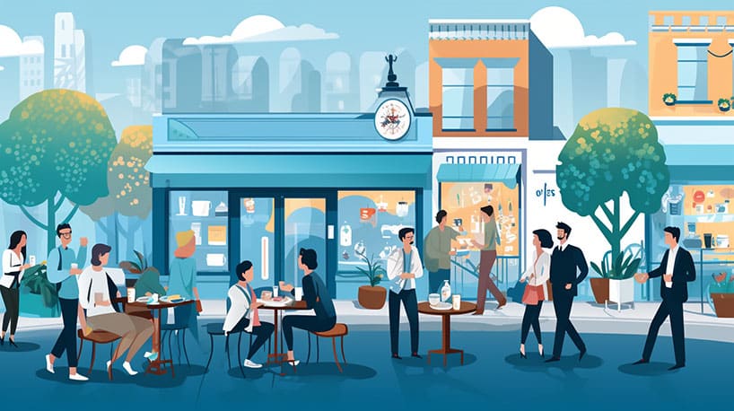 Plaats waar men potentiële dates kan ontmoeten