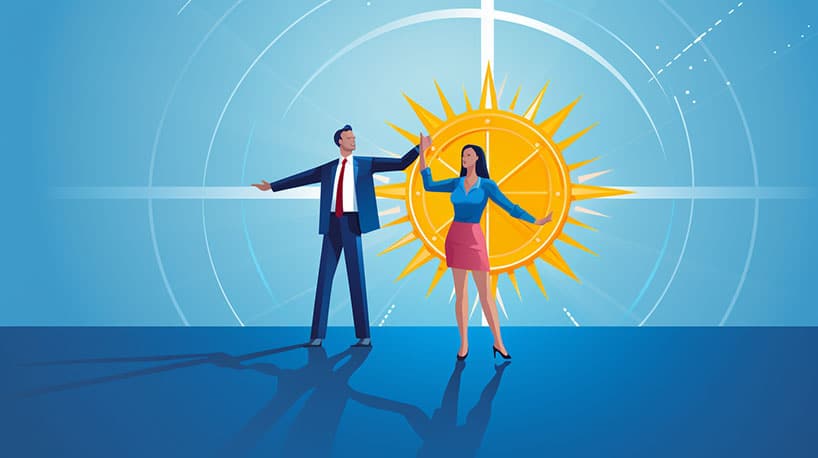 Relatiecoach verbindt mensen met positieve focus op verbinding.