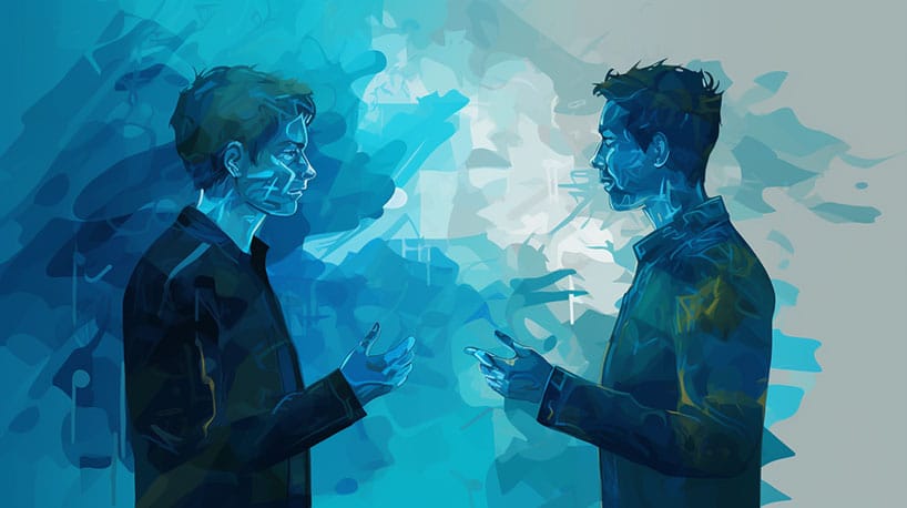 onuitgesproken connectie tussen mensen