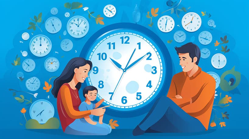 Stel in gesprek over kinderen, tijd en financiele planning met oudere partner