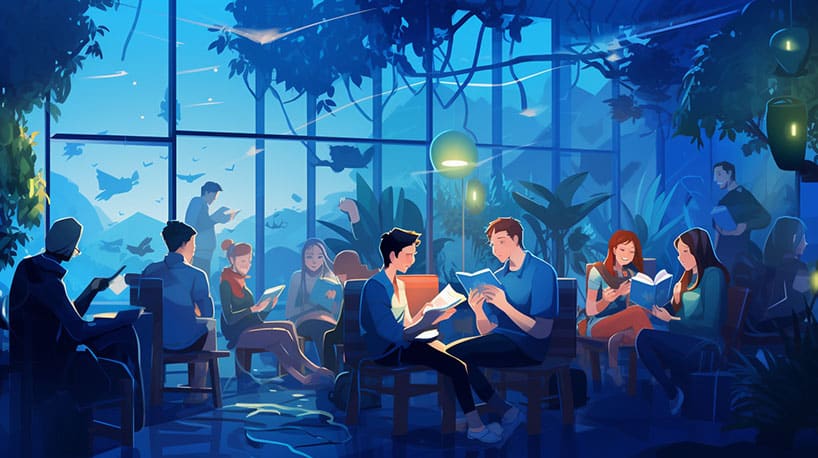 boekenclub ontmoeting