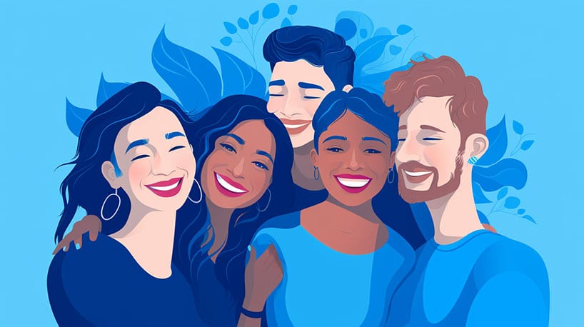 Polyamorie - meerdere liefdesrelaties, soms met seksuele contacten.