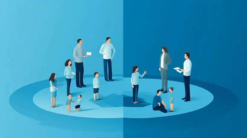 Overwinnen van familieconflicten, communicatie en begrip benadrukken