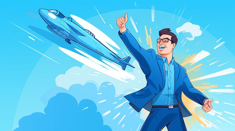 Wingman leidt af voor een vlotte exit