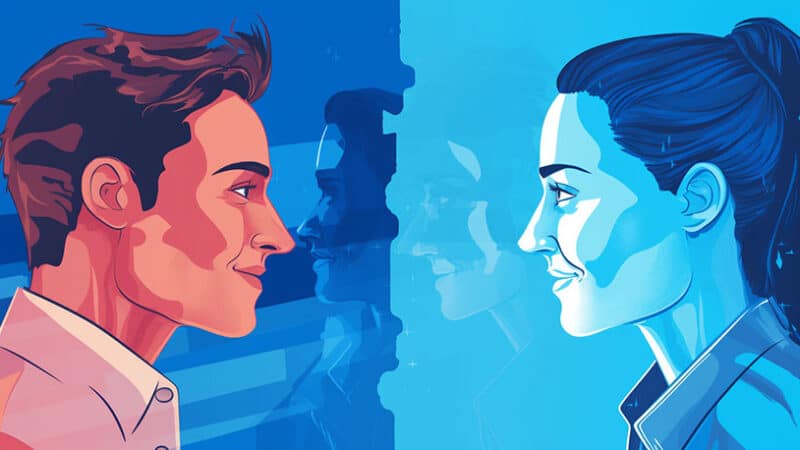 reacties nieuwe partner op exen bespreken.