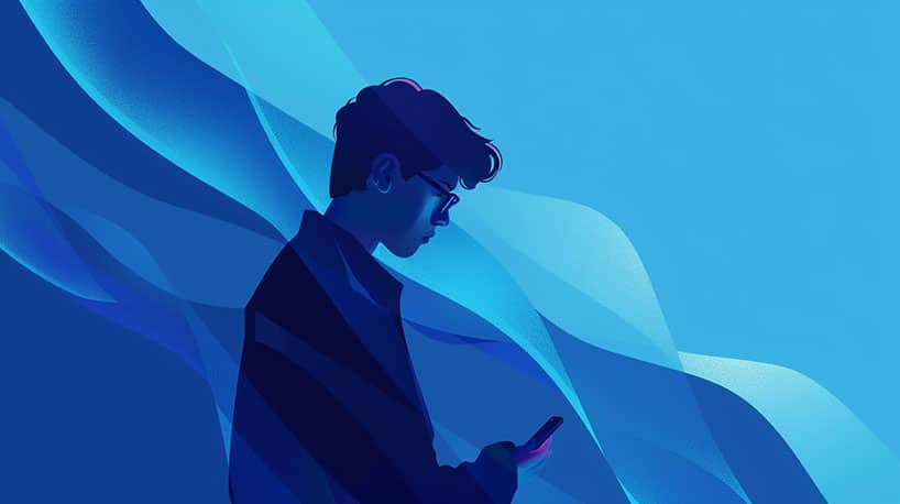 jonge man is verliefd op cougar via dating app