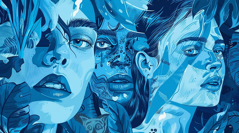 Collage: geheimhouding, manipulatie, verborgen agenda's, stashing-relaties.