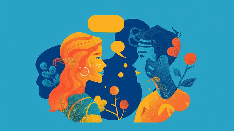 gezonde communicatie in volwassen relaties.