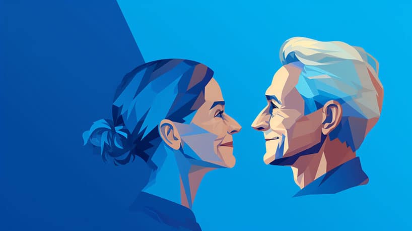 Gelukkige relatie met groot leeftijdsverschil