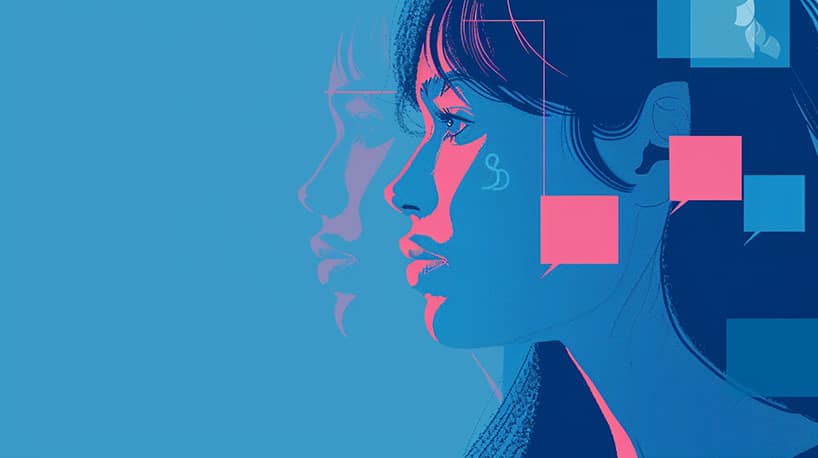 Een persoon bekijkt een profiel op Parship geïnteresseerd.