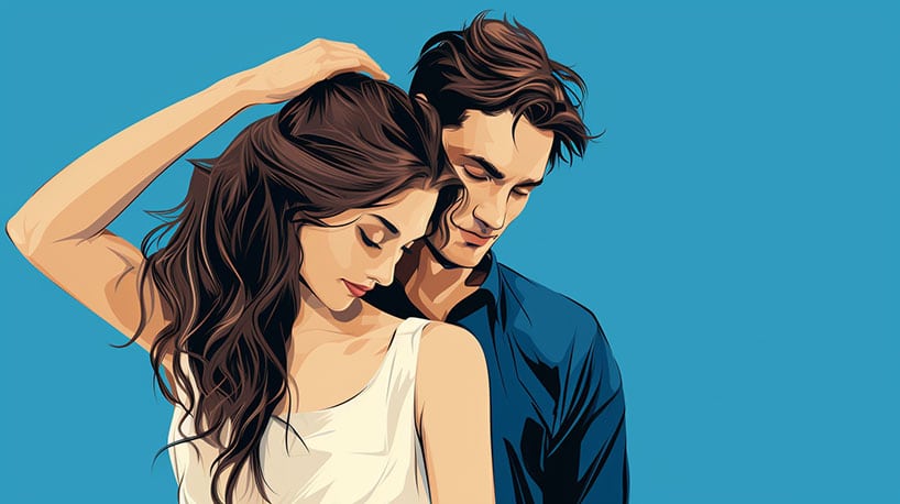 aanraking toont interesse date