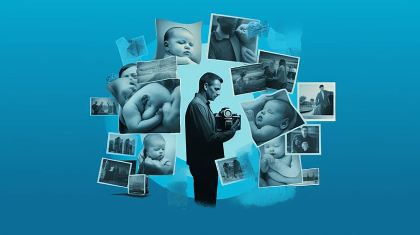 collage foto baby veranderingen