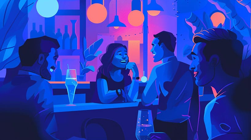 Paar geniet van bruisend nachtleven in Tilburg.