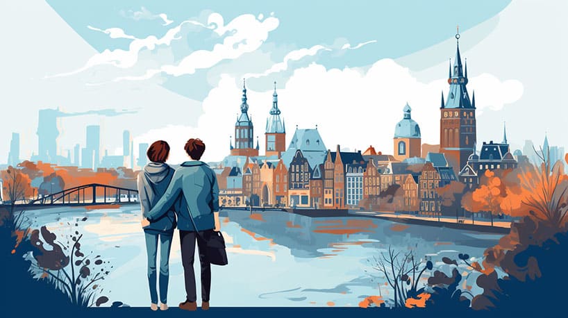 stel dat culturele bezienswaardigheden in Nijmegen verkent