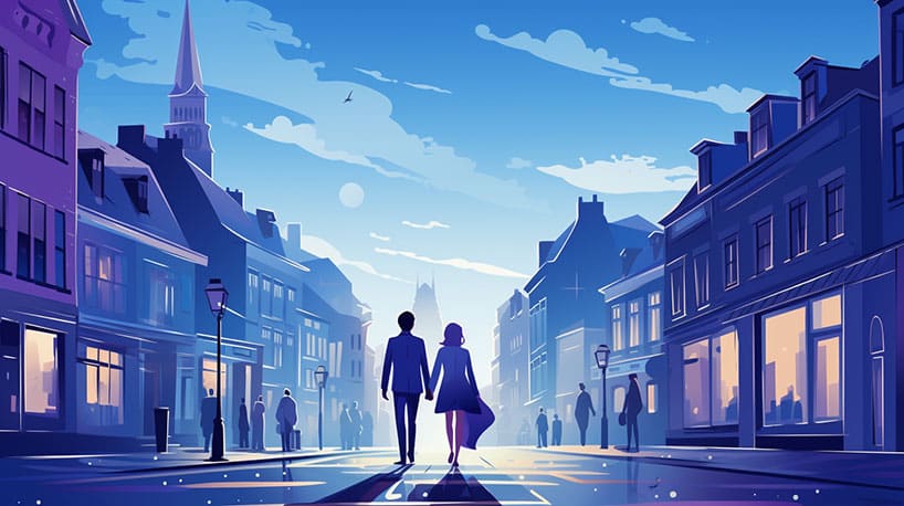 stel dat de straten van Anderlecht verkent