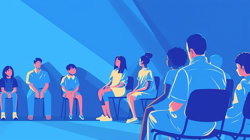 Kinderen observeren ouders tijdens Kibbutz, leren positieve sociale interacties.