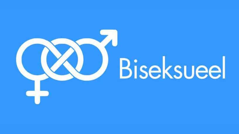 Biseksueel met symbool